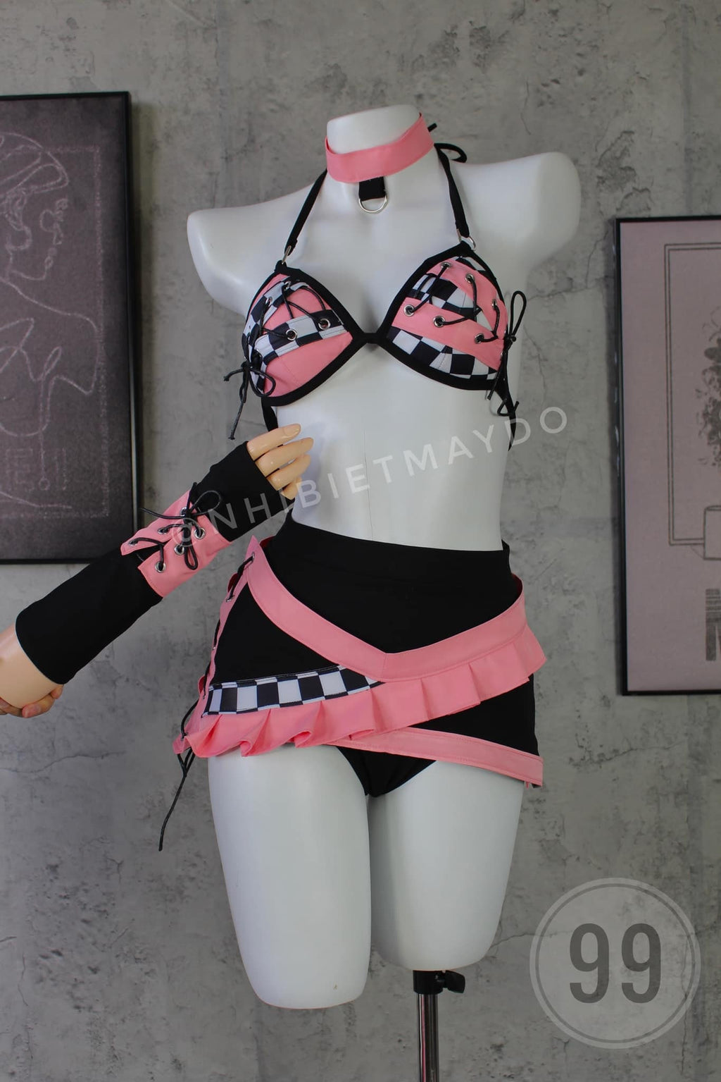 Pink Racer Doll Set ⭐