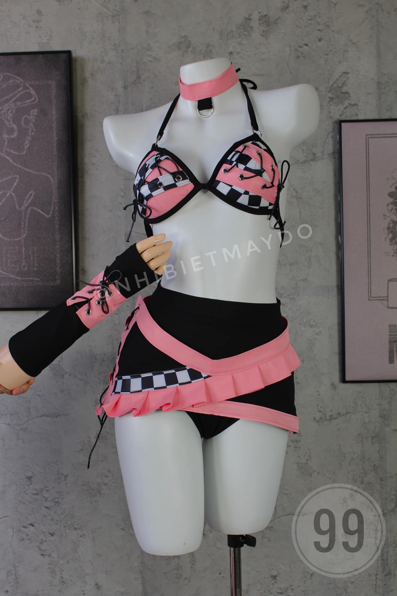 Pink Racer Doll Set ⭐
