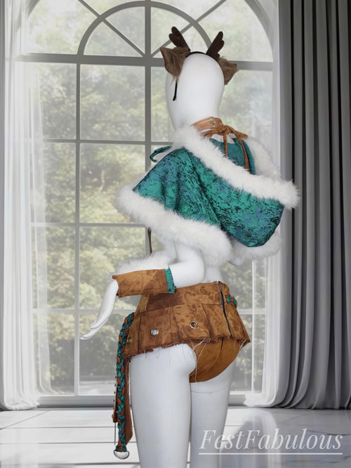 Reindeer Winter Huntress