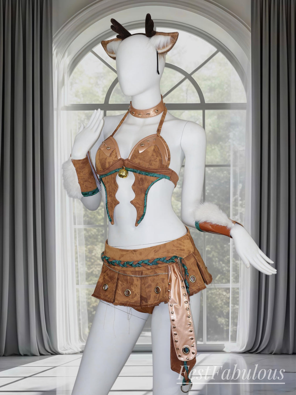 Reindeer Winter Huntress