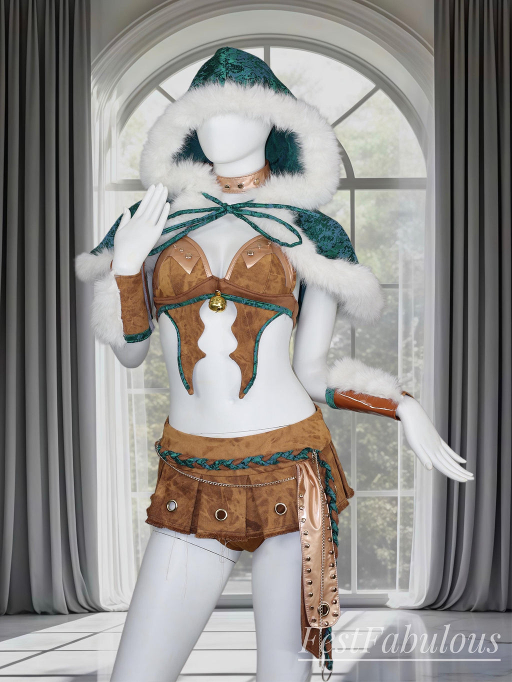 Reindeer Winter Huntress